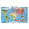 Puzzle 92 pièces magnétique Le monde - Janod