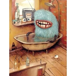 Puzzle 1000 pièces Mateo Dineen : La baignoire - Heye