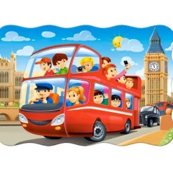 Puzzle 20 pièces maxi : London bus - Castorland