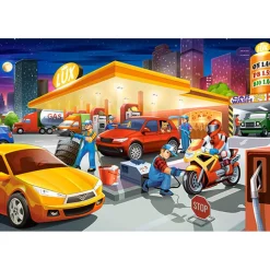 Puzzle 40 pièces maxi : Station service - Castorland