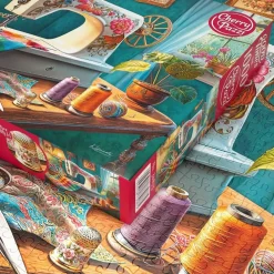 Puzzle 1000 pièces : Mon coin couture - CherryPazzi