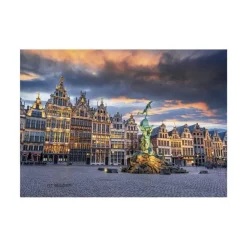 Puzzle 1000 pièces Néon : Tempête sur Anvers - Dino