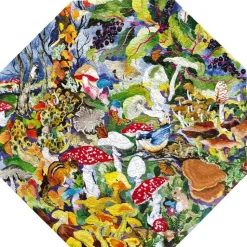 Puzzle 500 pièces Octogonal : Champignons Toxiques - Eeboo