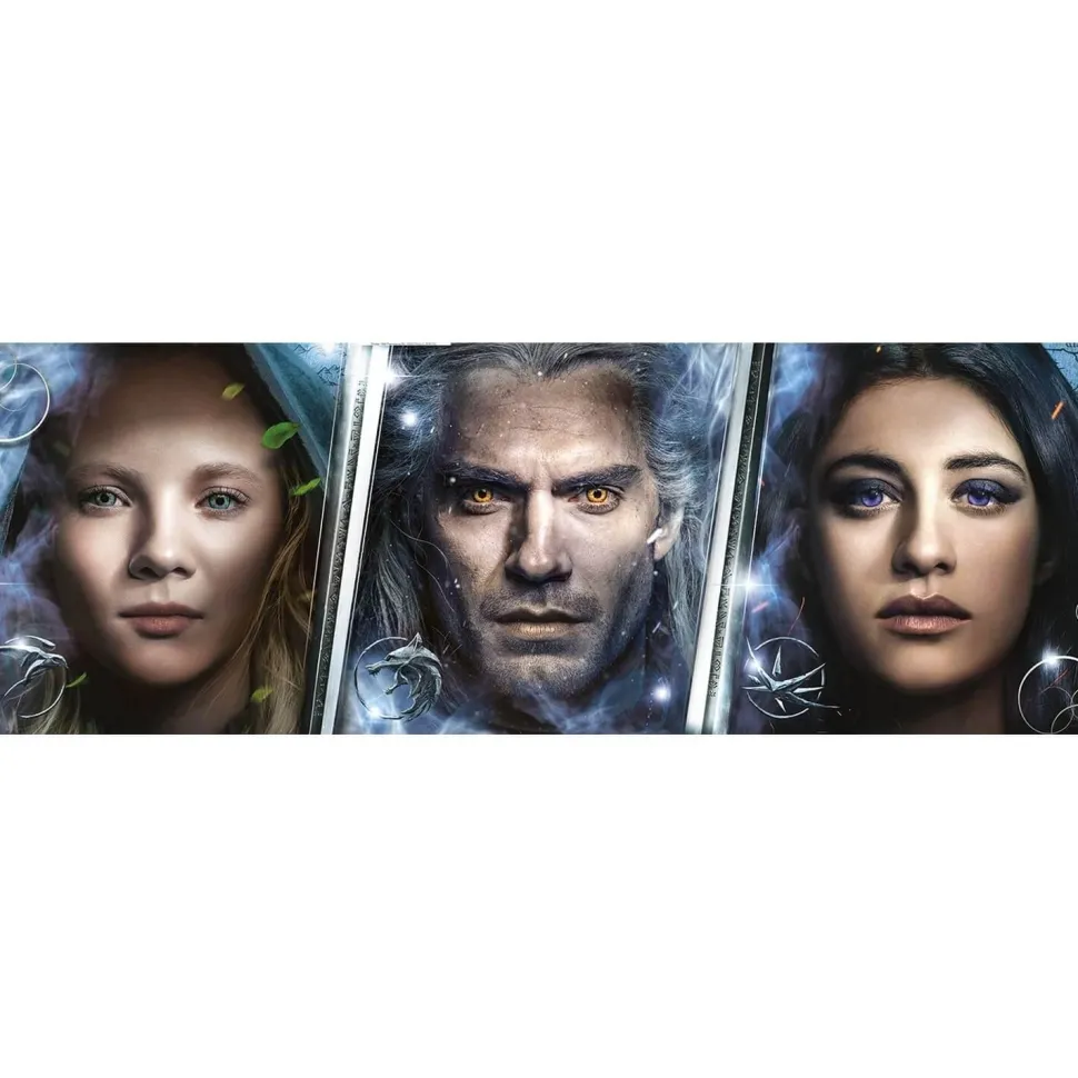 Puzzle 1000 pièces Panorama : The Witcher - Clementoni