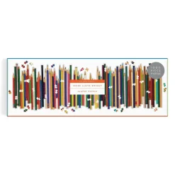 Puzzle 1000 pièces panoramique forme : Frank Lloyd Wright, Crayons de couleur - Galison