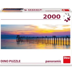 Puzzle 2000 pièces panoramique : Golf de Thailande - Dino