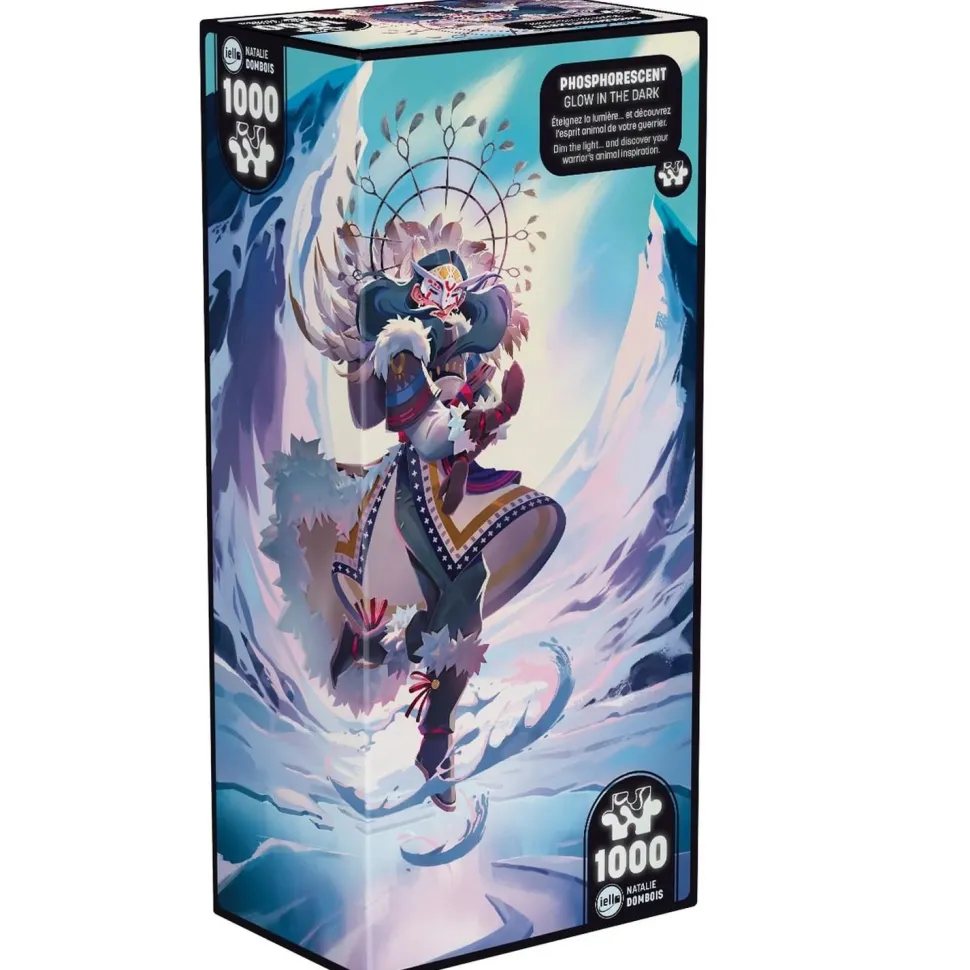 Puzzle 1000 pièces Phosphorescent : Ice Spririt - Iello
