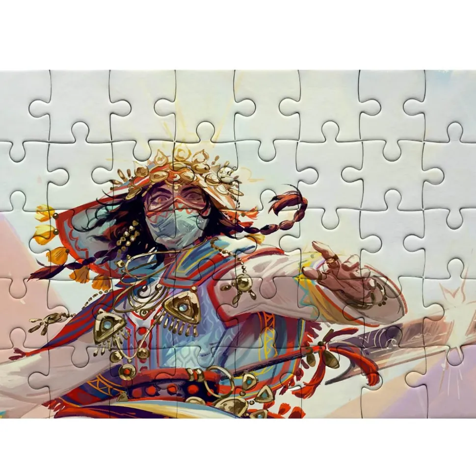 Puzzle 1000 pièces Phosphorescent : Desert Spirit - Iello