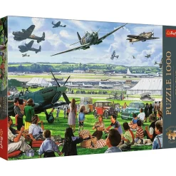 Puzzle 1000 pièces Premium Plus : Spectacle aérien - Trefl