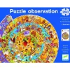 Puzzle 350 pièces rond - Puzzle observation : Histoire - Djeco