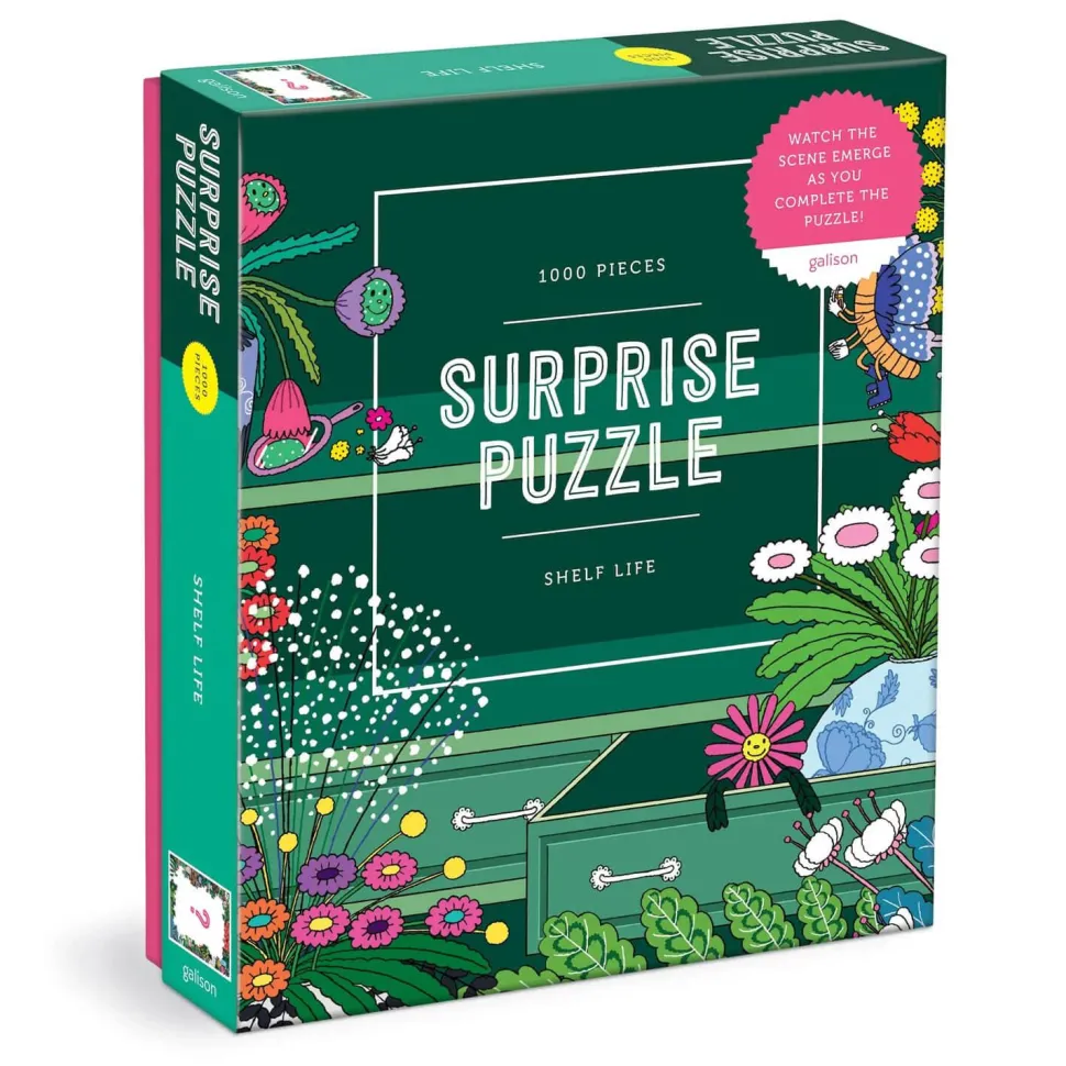 Puzzle 1000 pièces surprise : Durée de conservation - Galison