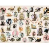 Puzzle 500 pièces XL : Le yoga des chatons - Eurographics