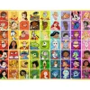 Puzzle 100 pièces XXL : La palette de couleurs Disney - Ravensburger