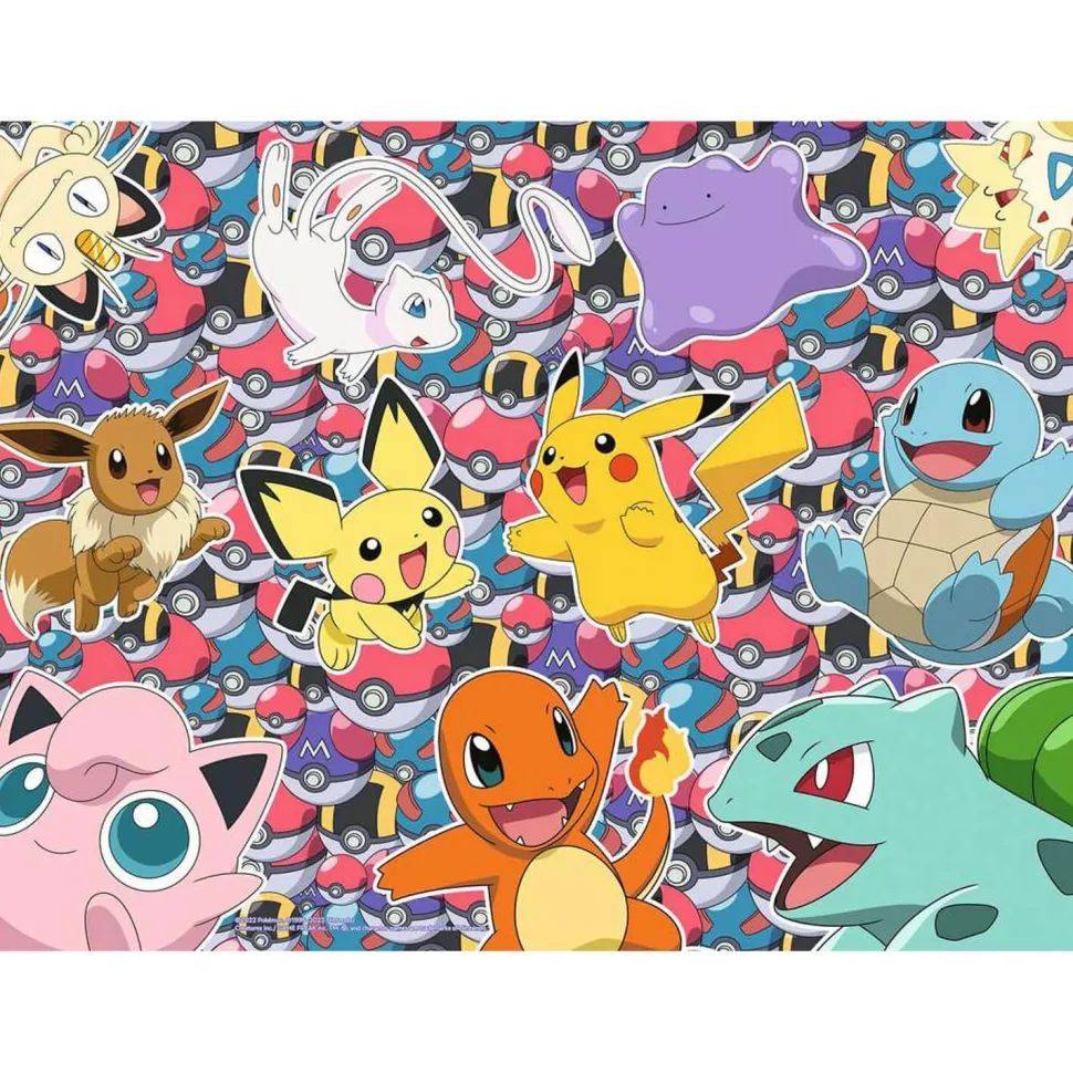 Puzzle 100 pièces XXL : Pokémon : Prêt pour la bataille ! - Ravensburger