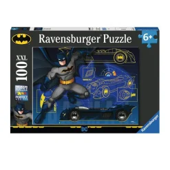 Puzzle 100 pièces XXL : Batman : La Batmobile - Ravensburger