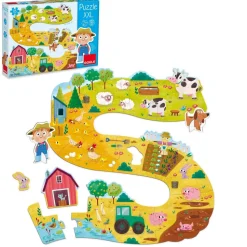 Puzzle 18 pièces XXL : Bébé ferme - Goula