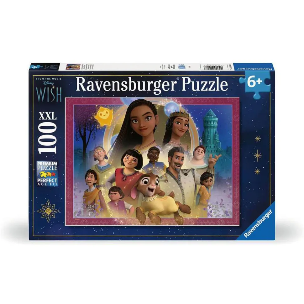 Puzzle 100 pièces XXL : Disney Wish : Le royaume des souhaits - Ravensburger