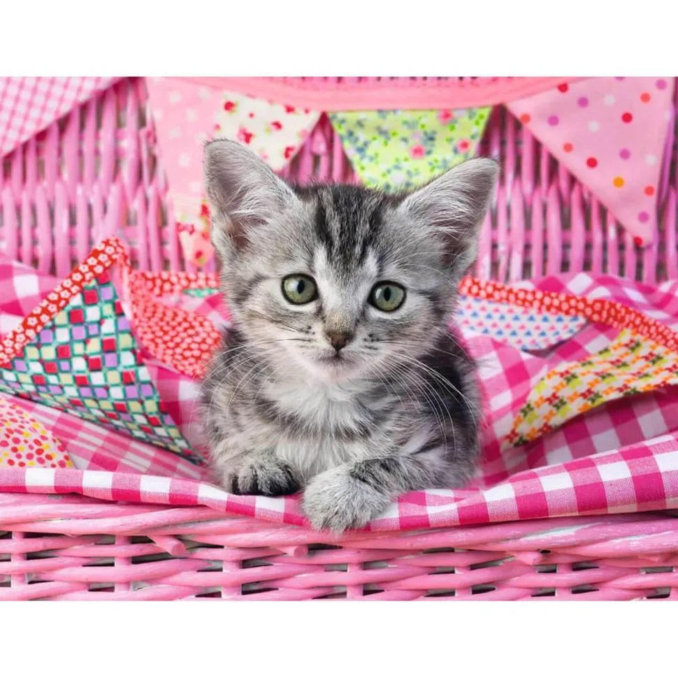 Puzzle 100 pièces XXL : Joli chaton - Ravensburger