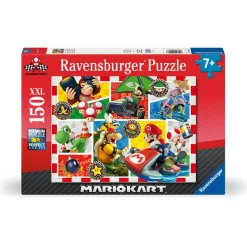 Puzzle 150 pièces XXL : La course de Mario Kart - Ravensburger