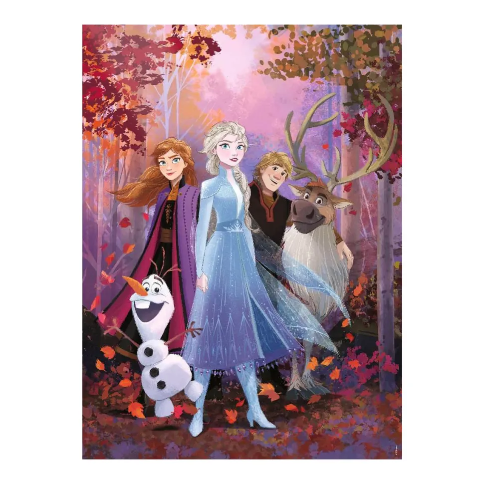 Puzzle 150 pièces XXL : La Reine des Neiges 2 (Frozen 2) : Une aventure fantastique - Ravensburger