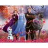 Puzzle 100 pièces XXL : La Reine des Neiges 2 (Frozen 2) : La magie de la forêt - Ravensburger