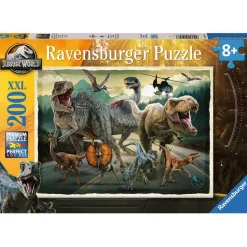 Puzzle 200 pièces XXL : L'univers de Jurassic World - Ravensburger