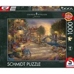 PUZZLE 1000 PIECES : AMSTERDAM - Schmidt