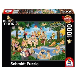PUZZLE 1000 PIECES : FETE ESTIVALE - Schmidt