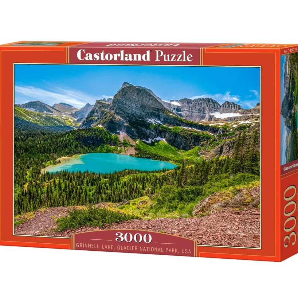 Puzzle 3000 pieces : Grinnell Lake, Glacier National Park, USA - Castorland
