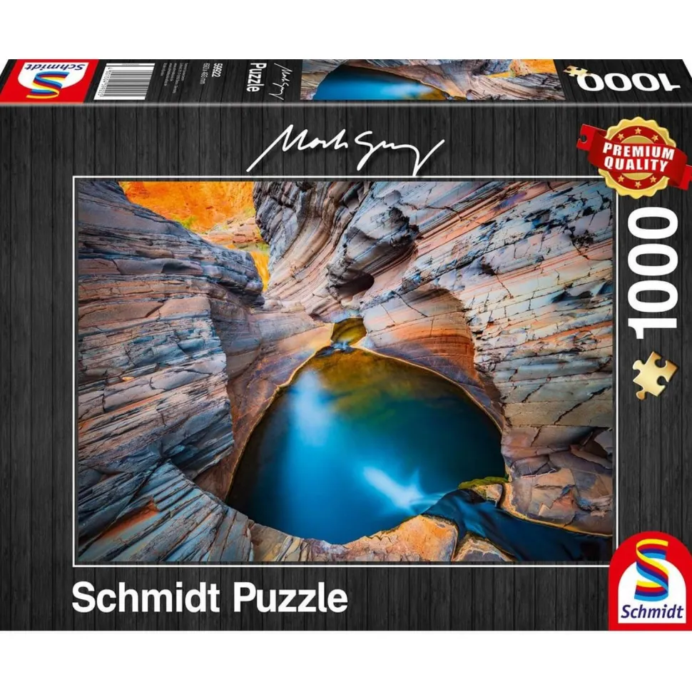 PUZZLE 1000 PIECES : INDIGO - Schmidt