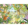 PUZZLE 100 PIECES : LES ANIMAUX DE LA FORET - Schmidt