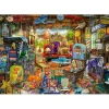 PUZZLE 500 PIECES : MARCHE AUX PUCES - Schmidt
