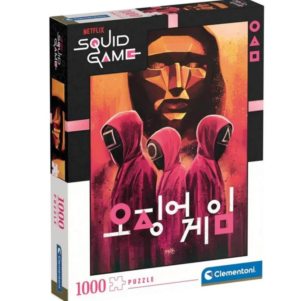 Puzzle 1000 pieces : Squid Game - Clementoni