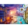 PUZZLE 1000 PIECES : VENISE - NUIT ET JOUR - Schmidt
