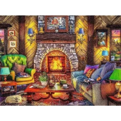 Puzzle 2 x 500 pièces : Excursion en montagne - Trefl