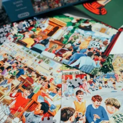 Puzzle 4 x 500 pièces : Jours d'école - Gibsons
