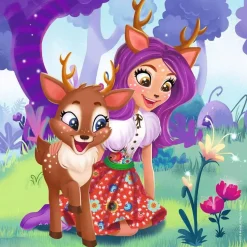 Puzzle 3 x 49 pièces : le monde merveilleux des enchantimals - Ravensburger