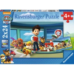 Puzzle 2 x 24 pièces : Pat'Patrouille : Museau efficace - Ravensburger