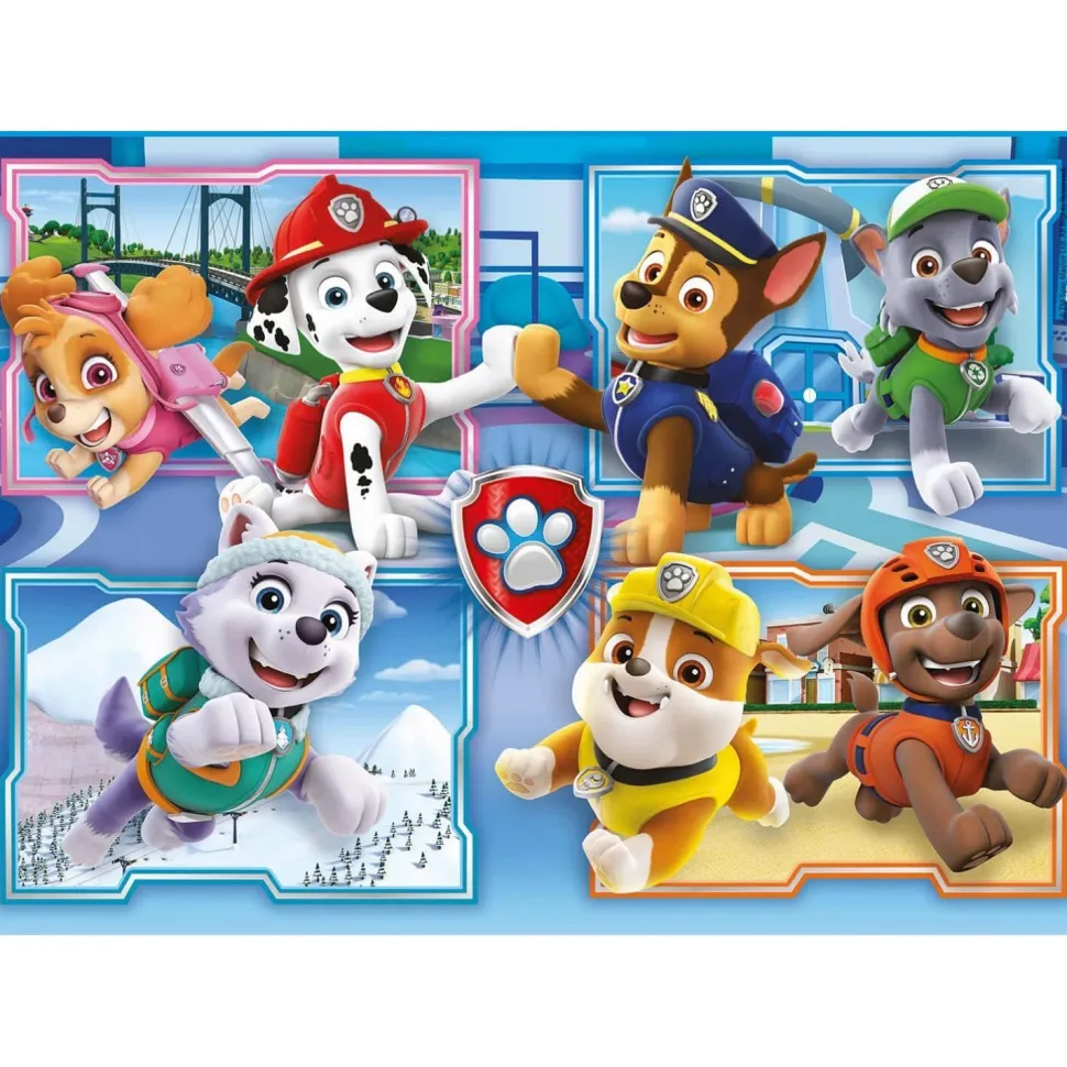 Puzzle 2 x 60 pièces : Pat'Patrouille (Paw Patrol) - Clementoni