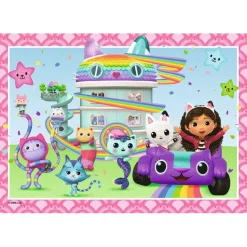 Puzzle 2 x 24 pièces : Prêt à faire la fête ! - Gabby's Dollhou - Ravensburger