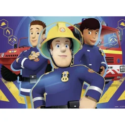 Puzzle 2 x 24 pièces : Sam le pompier : Sam t'aide dans le besoin - Ravensburger