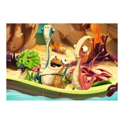 Puzzle 2 x 24 pièces gigantosaurus : Rocky, bill, mazu et tiny - Ravensburger