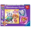 Puzzle 3 x 49 pièces Pat patrouille : Charmantes chiennes - Ravensburger