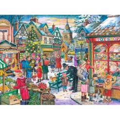 Puzzle 500 XL pièces : Lèche vitrines - The House Of Puzzle