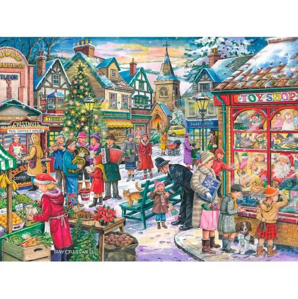 Puzzle 500 XL pièces : Lèche vitrines - The House Of Puzzle