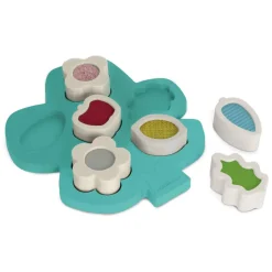 Puzzle arbre emboîtable avec figures sensorielles - Miniland