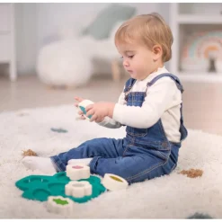 Puzzle arbre emboîtable avec figures sensorielles - Miniland