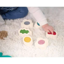 Puzzle arbre emboîtable avec figures sensorielles - Miniland