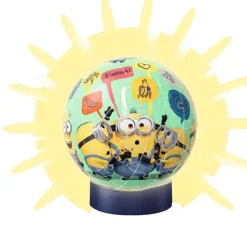 Puzzle Ball 72 pièces lumineux : Minions 2 - Ravensburger