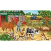 Puzzle cadre 15 pièces : La vie à la ferme - Ravensburger